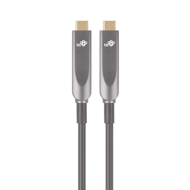 Hybridný USB-C video kábel TB AKTBXIACCOP500B 4K, dĺžka 5 m