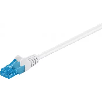 Goobay CAT 6a patch kábel, U/UTP, biely, 3 m - LSZH bezhalogénový, meď (59827)