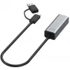 Ethernet adaptér ALLNET ALL-NC-2.5G-USBC_A USB 3.0 Type-C & Type-A 2,5 Gbps Multi-Gigabit LAN
