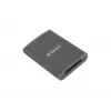 Transcend RDE2 čítačka kariet USB 3.2 Gen 2 Type-C sivá