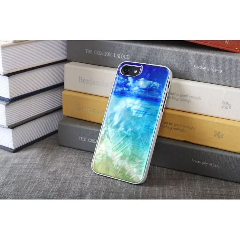 Ochranné puzdro iKins pre Apple iPhone 8/7 beach biela