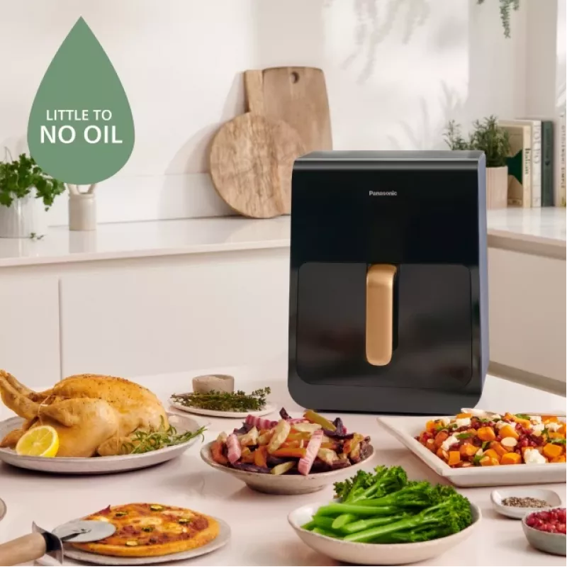 Teplovzdušná fritéza Panasonic NF-CC600 6 L 1450 W čierna