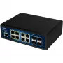 ALLNET priemyselný PoE switch ALL-SGI8112PMJ 8+4 porty
