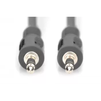 Audio prepojovací kábel stereo Digitus AK-510100-025-S