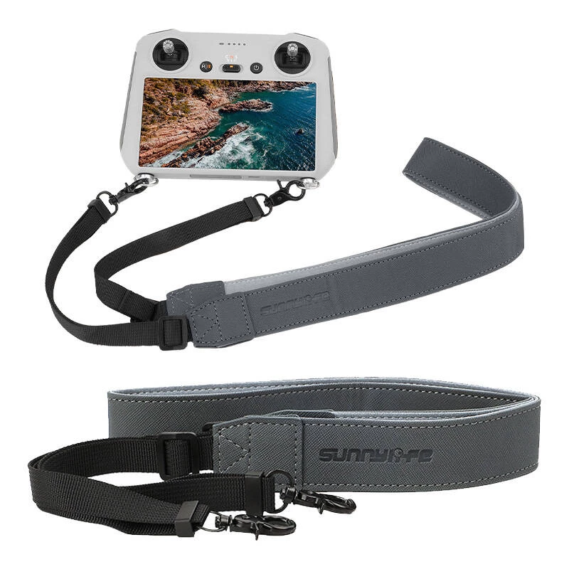 Kožený popruh pre DJI Smart Controller / RC PRO / RC od Sunnylife GS394 – náhradné pútko na uchytenie ovládača