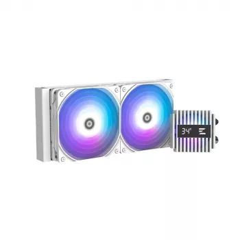 Zalman ALPHA2 A24 WHITE chladiaci systém procesora All-in-One kvapalinový chladič 12 cm