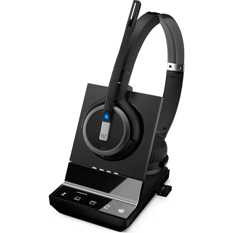 EPOS IMPACT SDW 5066T - headset systém - On-Ear - DECT - bezdrôtový, káblový - čierny - certifikovaný pre Microsoft Teams, optimalizovaný pre UC (1001039)