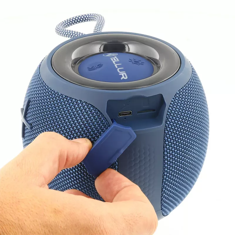 Prenosný reproduktor Tellur Mirage Bluetooth reproduktor 12W modrý