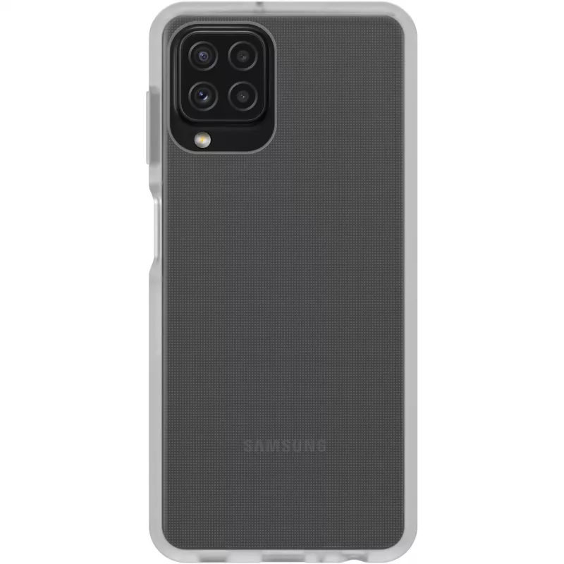 React + Trusted Glass priehľadné ochranné puzdro + ochrana displeja pre Samsung Galaxy A22