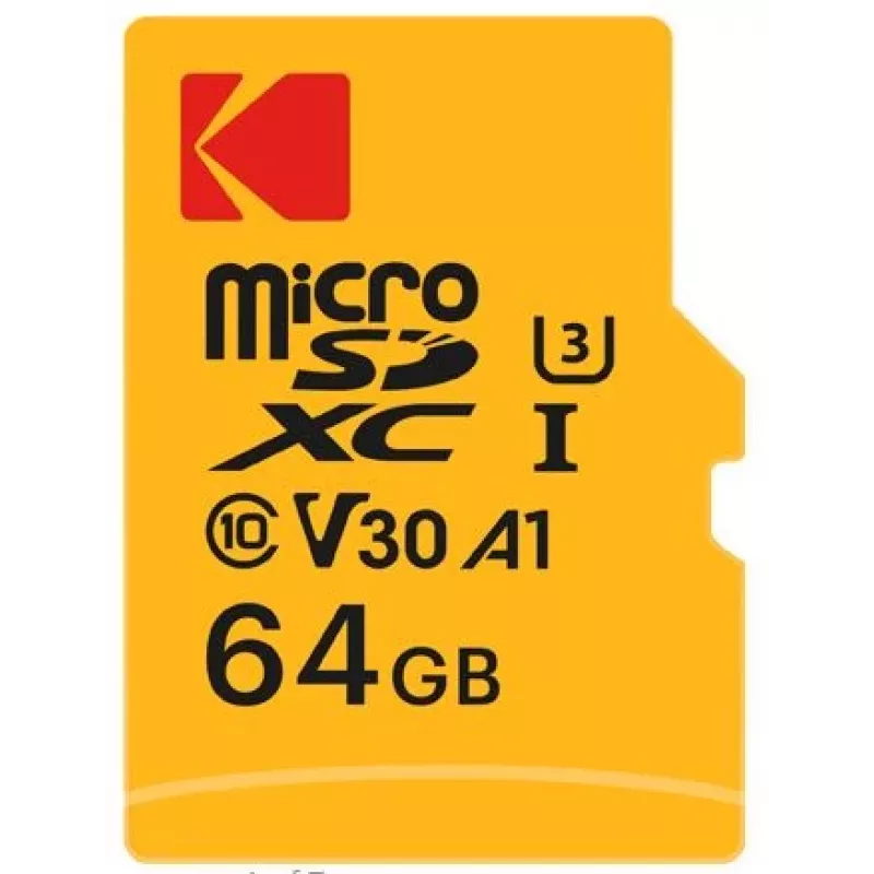 Flash pamäť Kodak 64GB UHS-I U3 Ultra EKMSDM64GXC10HPRK