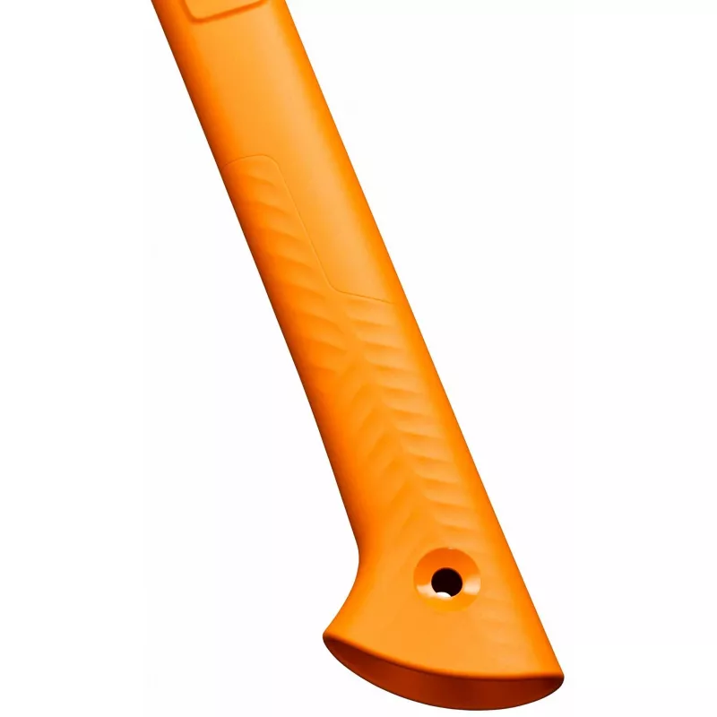 Jednostranná sekera Fiskars 1069101, oceľová hlava, 330 mm dĺžka, oranžová