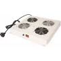 ROLINE 26.21.0299 19-palcová stropná ventilátorová jednotka, 2 ventilátory, ZAP/VYP, sivá