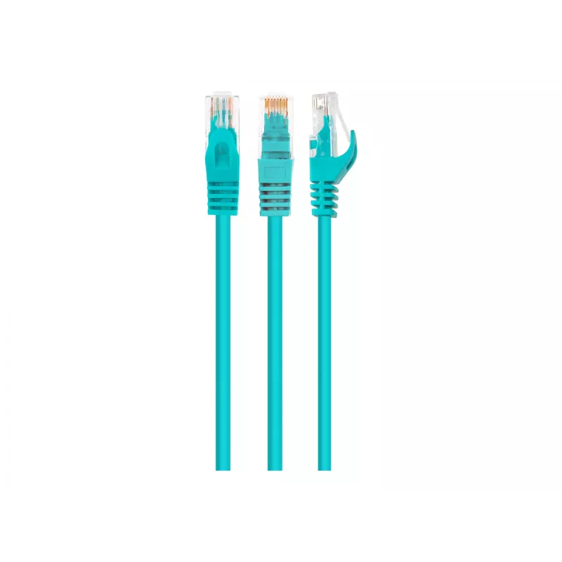 Sieťový kábel GEMBIRD Cat6 U/UTP (UTP) PP6U-1.5M/G — 1,5 m, RJ-45 na RJ-45, zelený