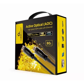 Gembird CCBP-HDMI-AOC-80M-02 HDMI kábel HDMI Type-A (štandard) čierny