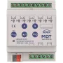 MDT Battery-0816.03 univerzálny aktor 8-násobný 4TE REG 16A 230VAC 100µF 15EVG (Battery-0816.03)