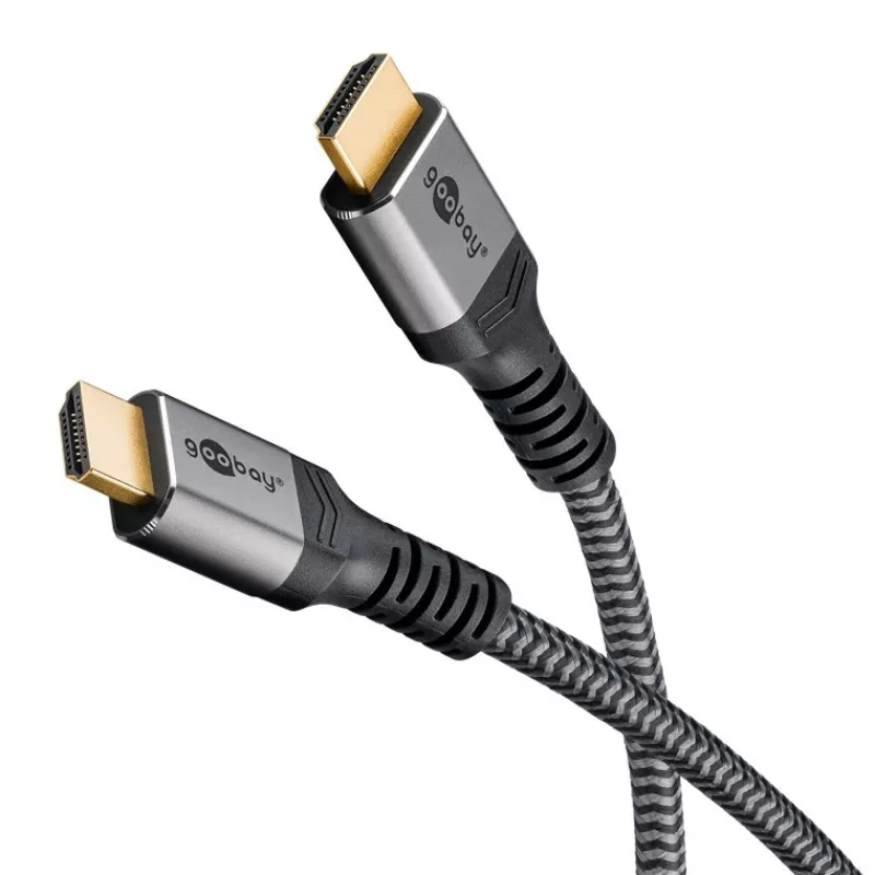 Plus High-Speed HDMI kábel s Ethernetom, 4K @ 60Hz (sivý, 15 metrov)