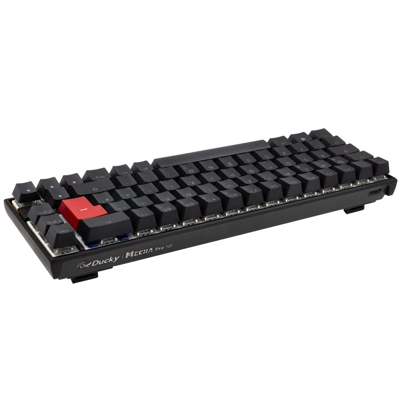 Ducky Mecha Pro SF klávesnica herná USB nemecká čierna