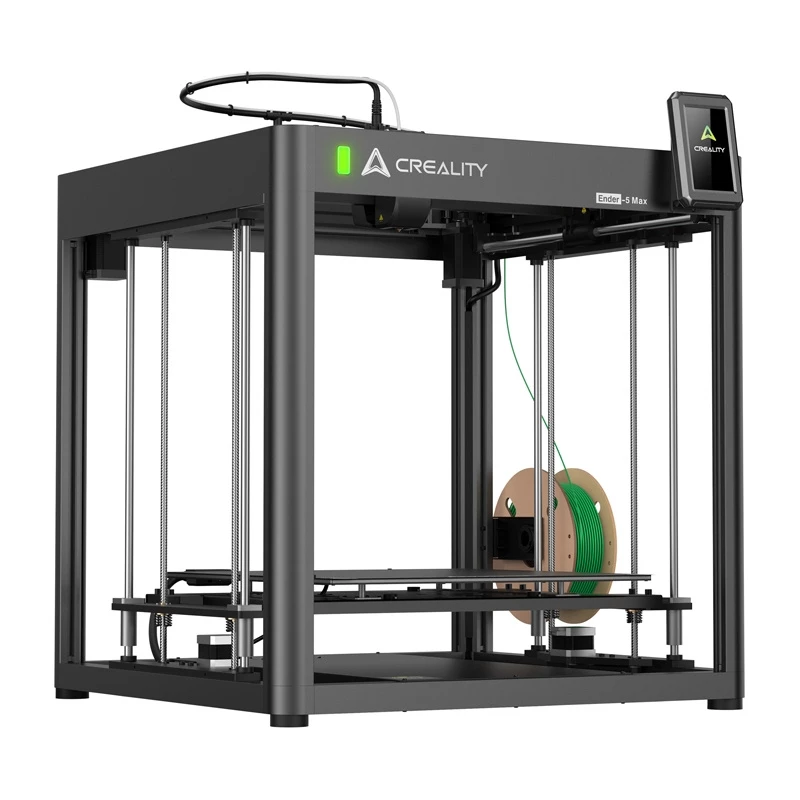 Creality Ender-5 Max CoreXY 3D tlačiareň, do 700 mm/s, automatické vyrovnávanie na 36 bodoch, Wi-Fi, čierna