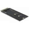DeLOCK - rozhranie adaptér - M.2 - M.2 karta - SATA 6Gb/s (64099)
