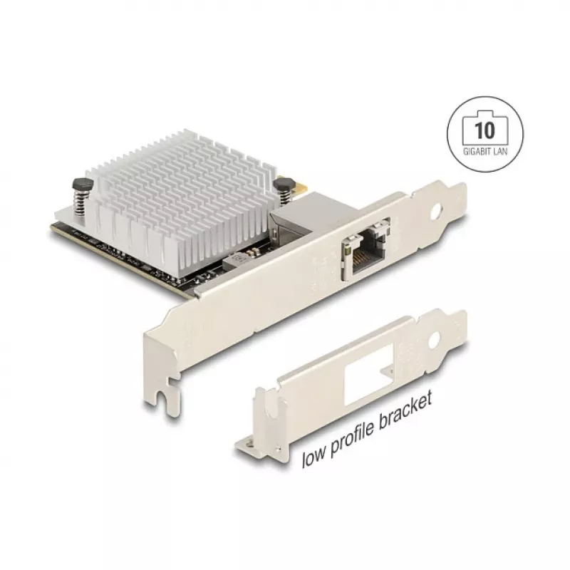 Interná sieťová karta DeLOCK 90758 10000 Mbit/s PCI Express káblová