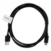 Kábel USB-A na USB-C LANBERG CA-USBO-20CU-0018-BK — USB 2.0, 1,8 m, čierny