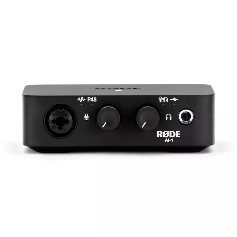RODE AI-1 USB audio rozhranie A-A predzosilňovač 24 bit 96 kHz čierny