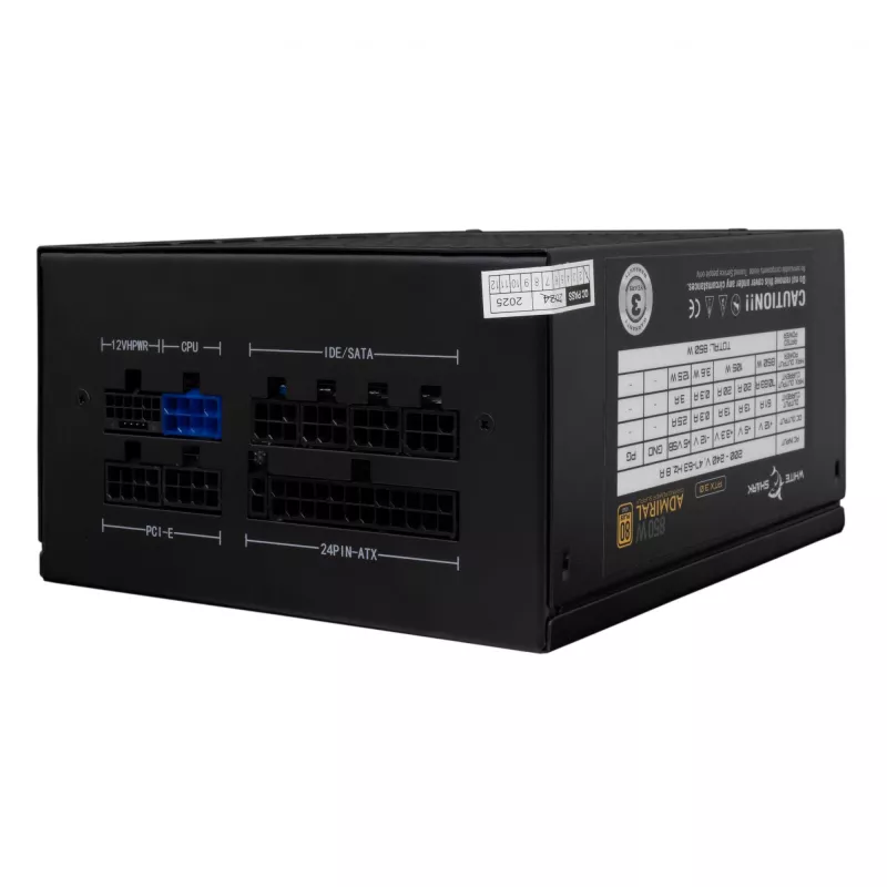 Napájací zdroj White Shark GPSU-850W Admiral 850W