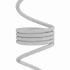 CANYON kábel OnWire 60MG C-C 60W magnetický pletený 1m biely
