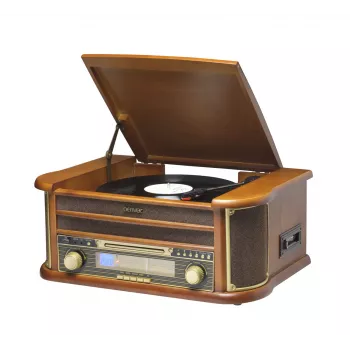 DENVER MCR-50 MK3 zosilňovač kazeta CD/MP3 prehrávač digitálny prehrávač gramofón rádio digitálny rekordér 5 Watt