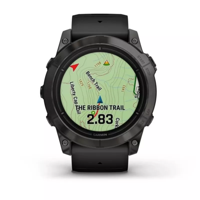 Garmin EPIX PRO g2 51mm Sapphire Carbon Gray DLC Titanium čierny