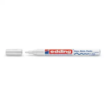 Marker Edding 751 biely 1 ks
