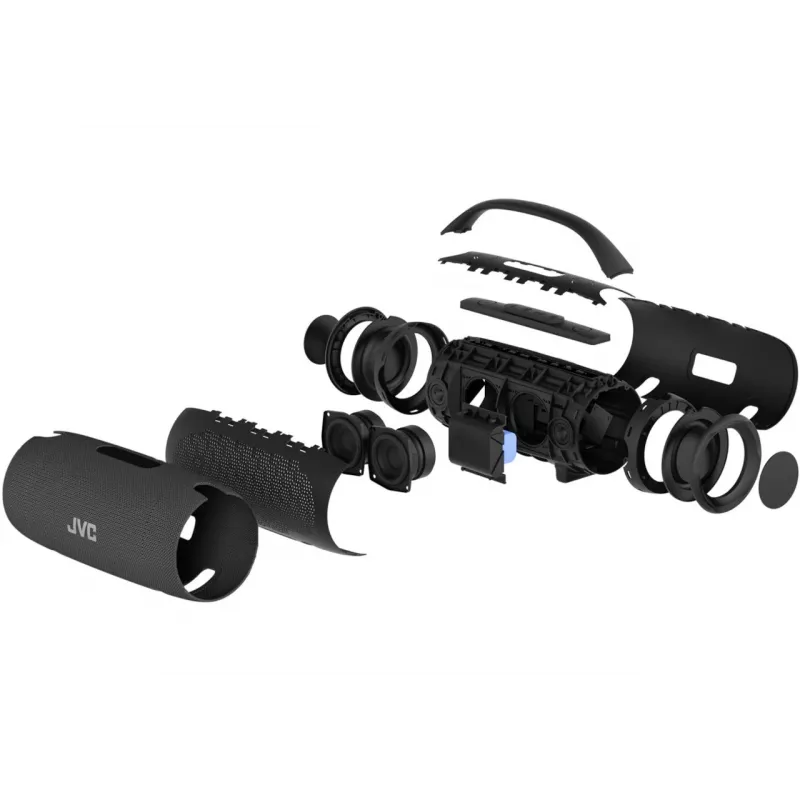 JVC XS-E524B čierna - prenosný BT reproduktor, čierna
