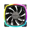 Montech RX120 PWM ventilátor počítačovej skrine 12 cm čierny 3 ks