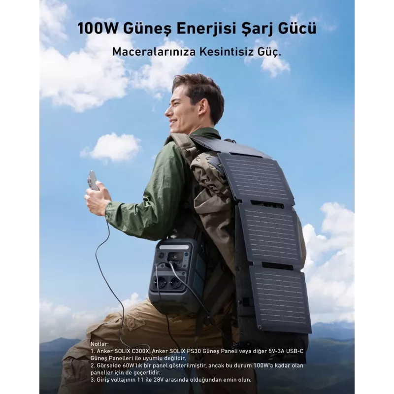 Anker SOLIX C300X prenosná powerstation 7 lítium-železofosfát (LiFePO4) 90000 mAh