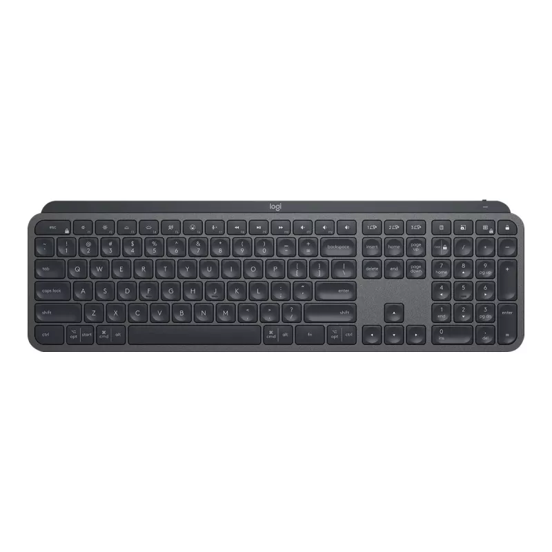 Logitech MX Keys Combo for Business – sada klávesnice a myši – podsvietená – bezdrôtová – Bluetooth LE – QWERTY – GB – grafitová