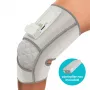Nastaviteľná bandáž na koleno HoMedics SR-CMK10H — termoterapia pri bolesti kolena, nastaviteľné prispôsobenie
