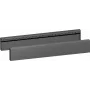 Krycí panel Rittal VX 8660.034 čierny oceľ hĺbka 800 mm výška 100 mm