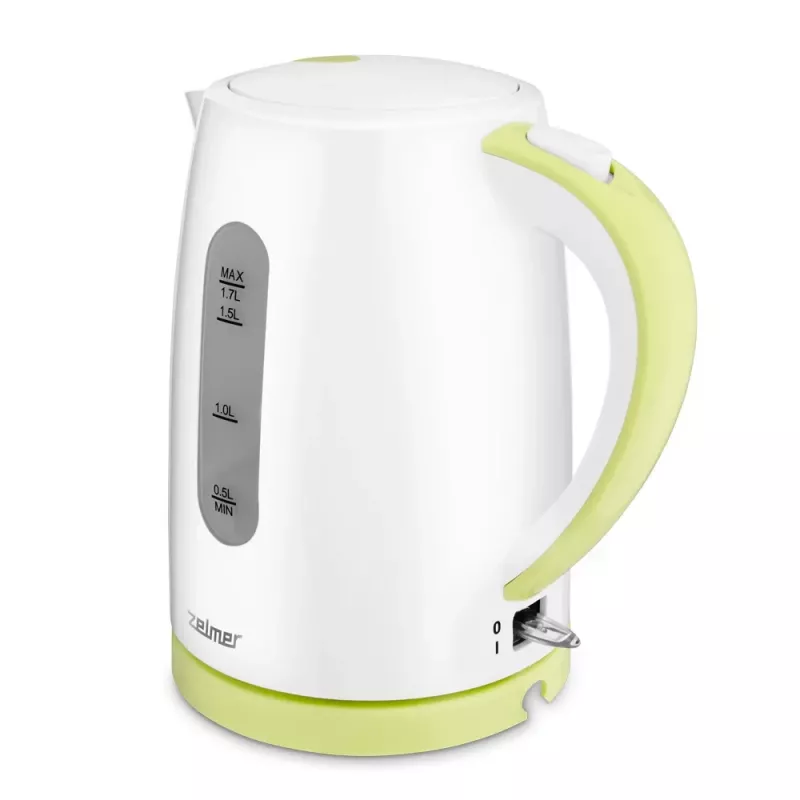 Rýchlovarná kanvica Zelmer 1,7 L 2200 W biela žltá