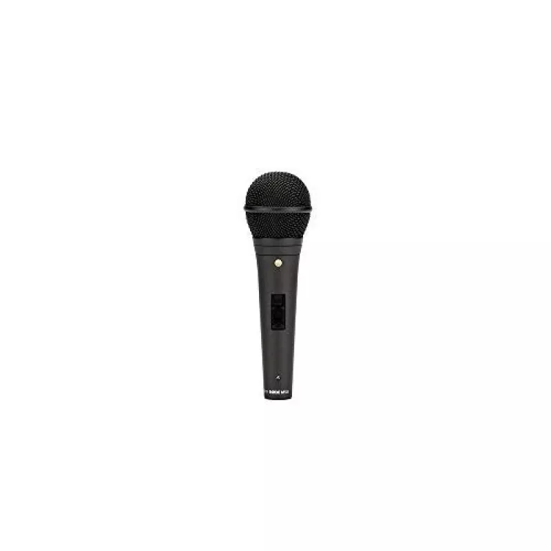 Dynamický scénický mikrofón RODE M1-S — 75–18000 Hz, citlivosť -56 dB, výstup 320 Ω, 187 mm, 360 g, čierny