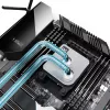 Alphacool Core 1 13444 vodný blok na CPU, LGA1700/LGA1851/AM4/AM5, strieborný