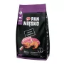 Pan Mięsko teľacie mäso s krevetami, malé granule, suché krmivo pre dospelé mačky, 5 kg