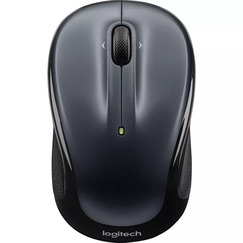 LOGITECH M325s myš obojručná optická 5 tlačidiel bezdrôtová 2,4 GHz USB Nano prijímač tmavosivá