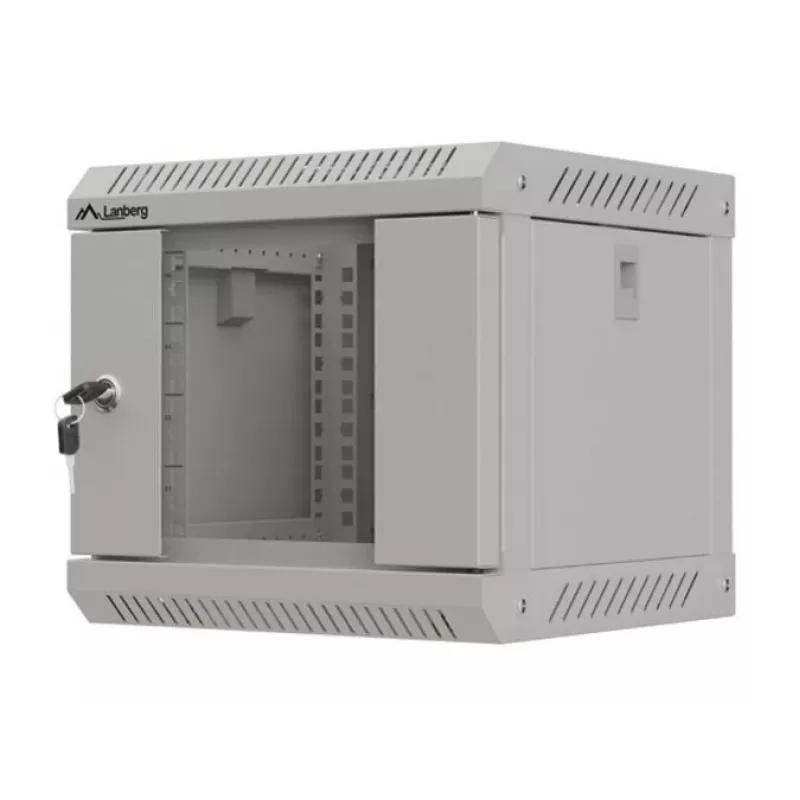 Nástenný rack Lanberg WF11-3304-10S 4U sivý nosnosť 30 kg