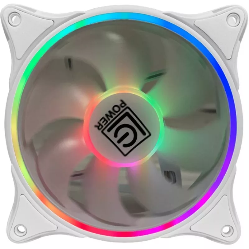 LC-Power LC-CF-120-ARGB-W 120mm ARGB ventilátor do skrine – biely