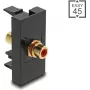 Cinch (RCA) modul konektora samica DELOCK 90964 pozlátený