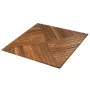 ARTELEGNO Podložka pod tanier z orechového dreva 33 cm