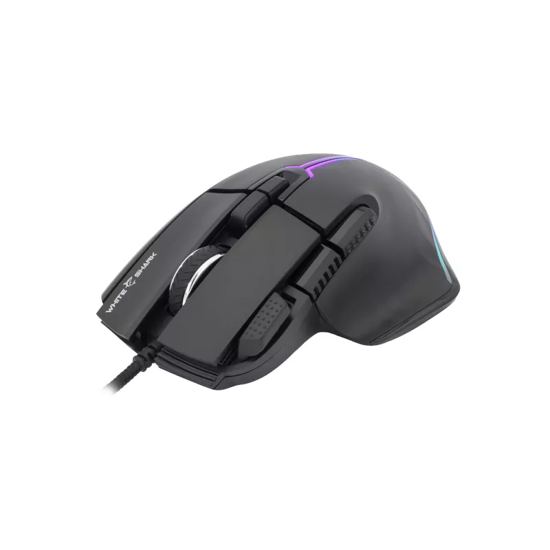 Myš White Shark MARROK čierna USB Type-A