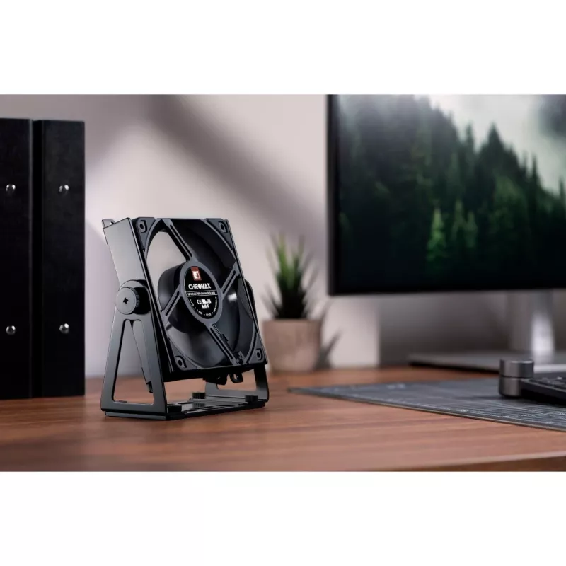 Noctua NV-FM1 univerzálny otočný držiak ventilátora, čierny
