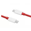 Kábel USB Type-C na USB Type-C (12A) 1m červený