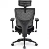 Kancelárska stolička Sharkoon OfficePal C40 — čierna, ergonomický dizajn, výškovo nastaviteľná